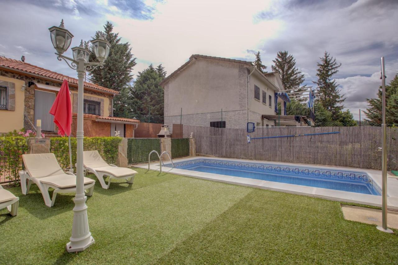 Casa Rural Higueras Santa María de la Alameda Esterno foto