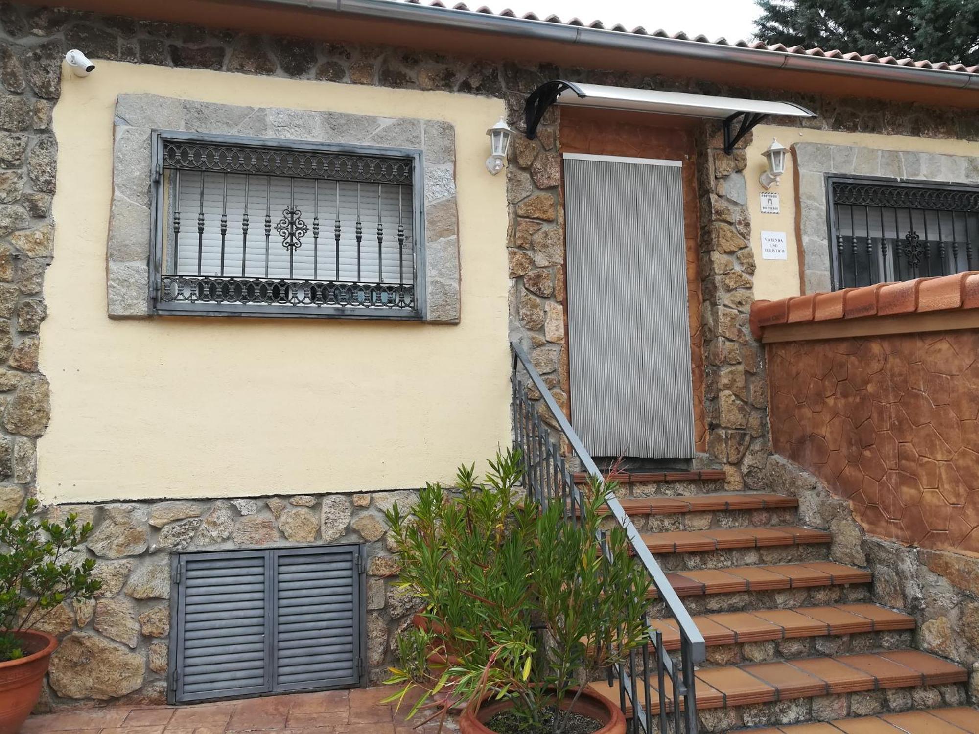 Casa Rural Higueras Santa María de la Alameda Esterno foto
